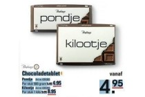 chocoladetablet