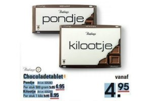 chocoladetablet