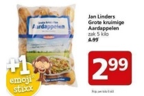 jan linders grote kruimige aardappelen