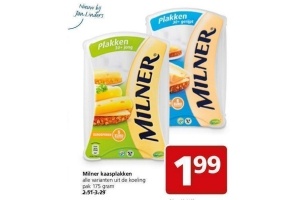 milner kaasplakken