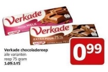 verkaarde chocoladereep