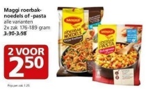 maggi roerbaknoedels of pasta