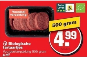 biologisch tartaartjes