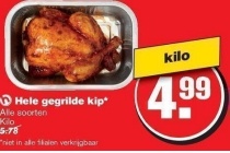 hele gegrilde kip