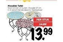 mozaiek tafel