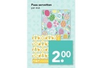 paas servetten