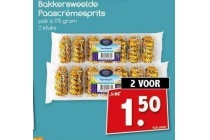 bakkersweelde paascremesprits 2 pakken eur1 50
