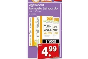 agrimarkt bemeste tuinaarde