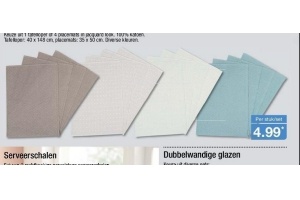 placemats of keukenloper