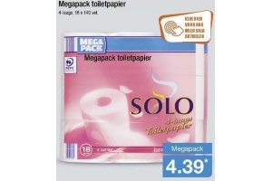 solo toiletpapier mega