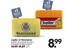 jupiler of warsteiner