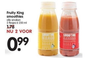 fruity king smoothies