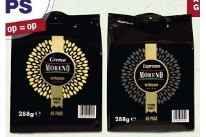 moreno koffiepads