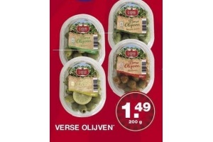 verse olijven