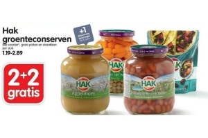 hak groenteconserveren