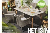 tuin diningset