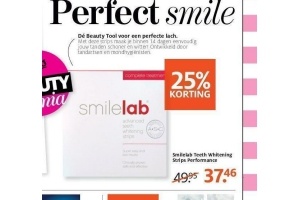 smilelab teeth whitening strips performace
