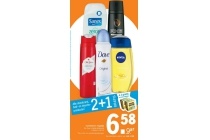 alle deodorant bad en douche producten