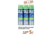 gillette sensitive scheergel