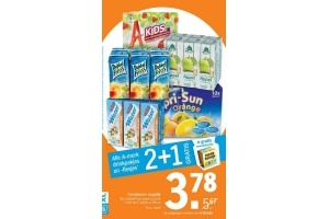alle a merk drinkpakjes