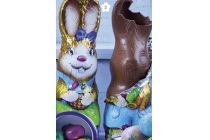 hazenpaartje van melkchocolade
