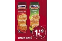 unox pate
