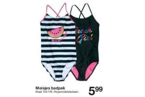 meisjes badpak