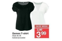 dames t shirt