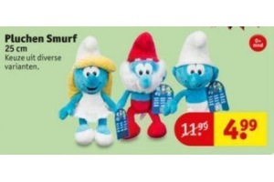 pluchen smurf