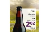 bax rokkenjager lentebier