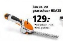 buxus en grasschaar