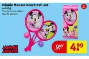 minnie mouse beach ball set