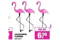 solarlampen flamingo