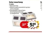 solar muurlamp