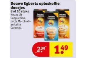 douwe egberts oploskoffie