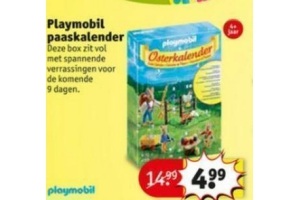 brandstof Derde Verslagen Playmobil paaskalender - Beste.nl