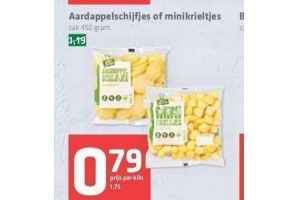 aardappel minikrieltjes