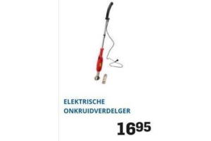 elektrische onkruidverdelger