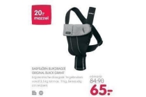 babybjorn buikdrager original black granit