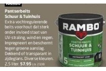 rambo pantserbeits schuur en tuinhuis