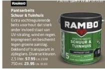 rambo pantserbeits schuur en tuinhuis