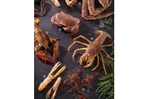 diverse schaaldieren