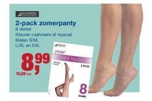 2 pack zomerpanty