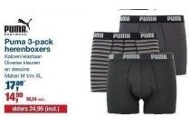 puma 3 pack herenboxers