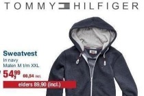 tommy hilfiger sweatvest