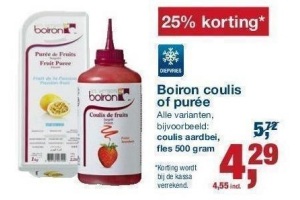 boiron coullis of puree