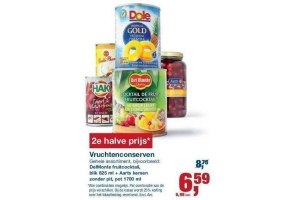 vruchtenconserven