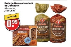 bolletje boerenbeschuit of oerknaeck