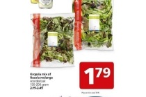 kropsla mix of rucola melange