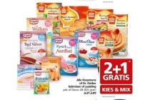 koopmans of dr oetker bakmixen of pudding